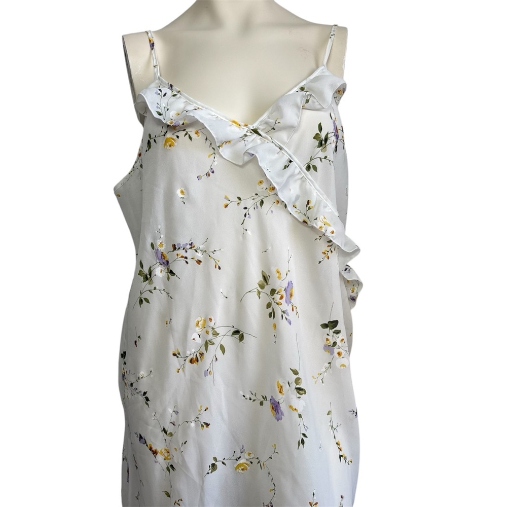 Petra fashions floral white mini dress
